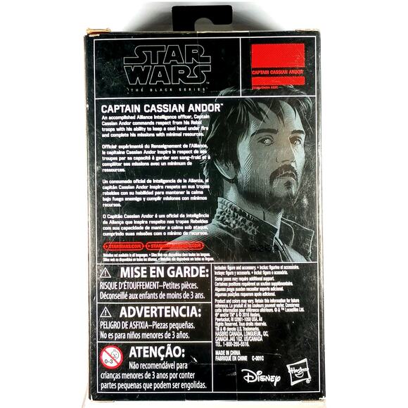Star Wars The Black Series CAPTAIN CASSIAN ANDOR 3.75 in Figure, New, See Pics! - Picture 4 of 8